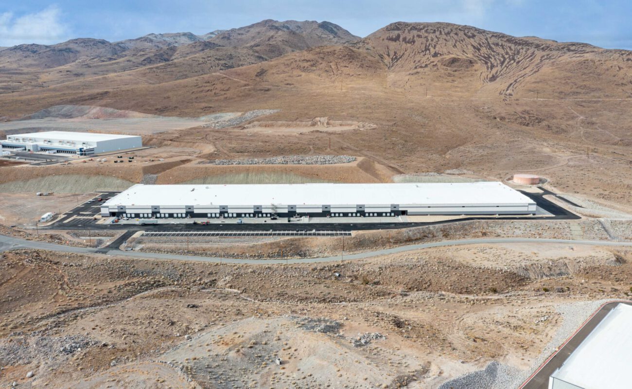 zoomed out side view of the Reno 1600 project